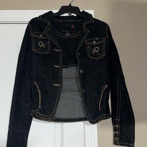 Rocawear vintage Jean jacket sz M